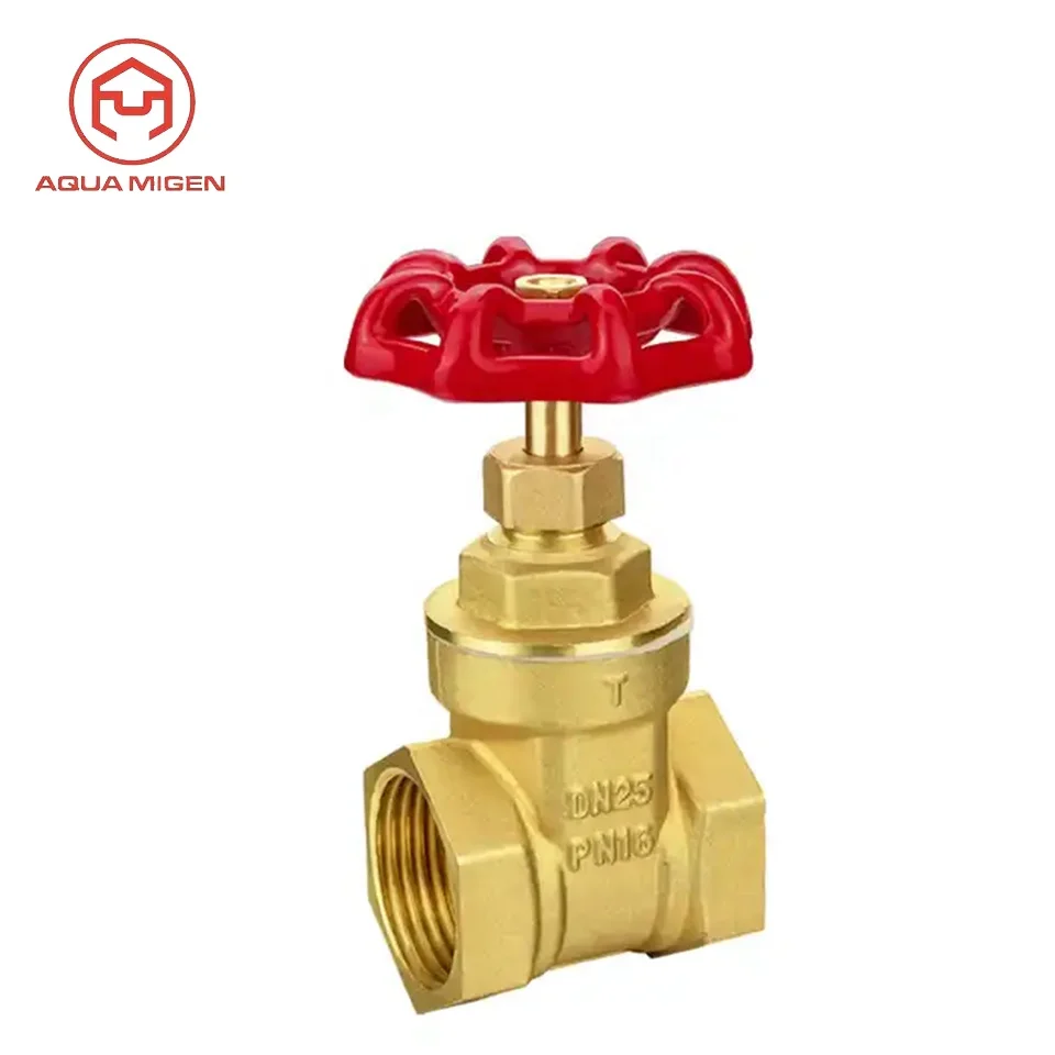 1/2-3 inch Npt Bsp Manual Firefighting Forged Brass Globe Gate Valve for Water Use