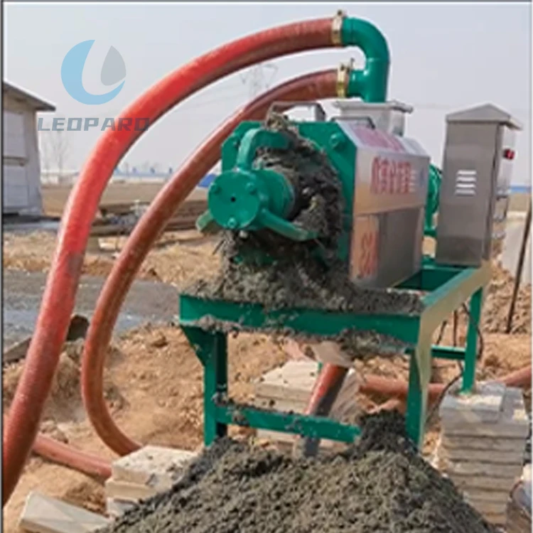 Fecal Wet And Dry Farm Excrement Solid-liquid Separator Automatic Clean Machine For Pig Dung