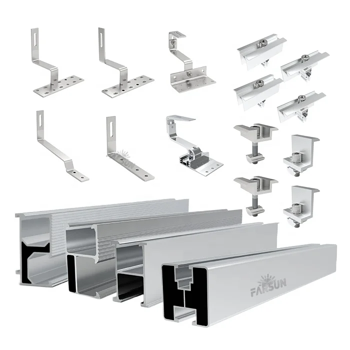 FarSun Roof Rail Solar Mounting Structure Rail Solar Aluminum
