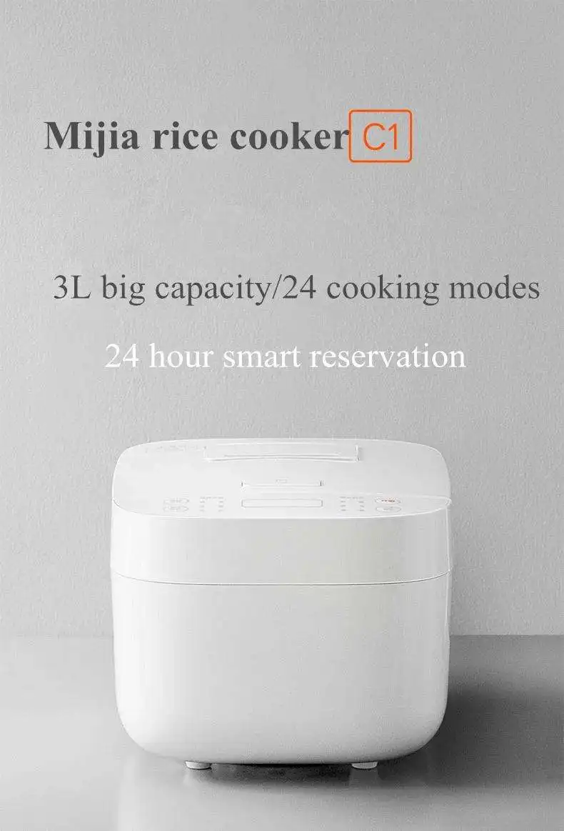 Электрическая рисоварка Xiaomi Mijia C1 3 л многофункциональная автоматическая регулируемая электрическая