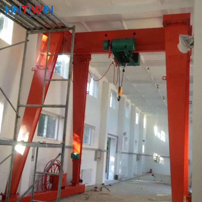 5ton 10ton rail работает моторизованный козловой