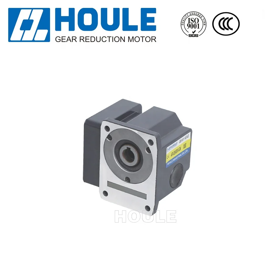 Houle high quality 25W Dark blue AC gear reduction motor mini gear motor worm gearbox