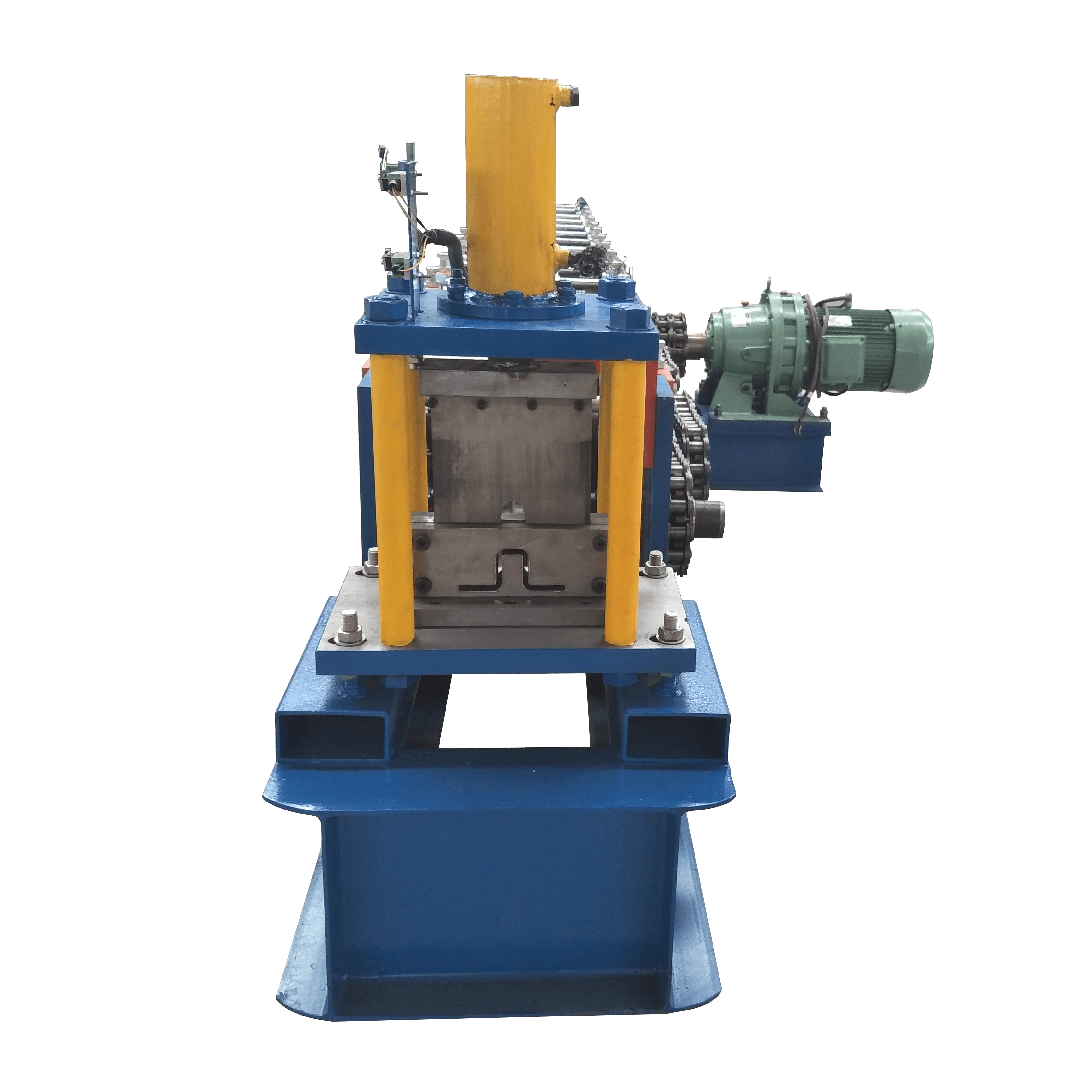 High Quality Portable Water Seamless Gutter Making Machine Rain Gutter Cold Roll Forming Machine Price