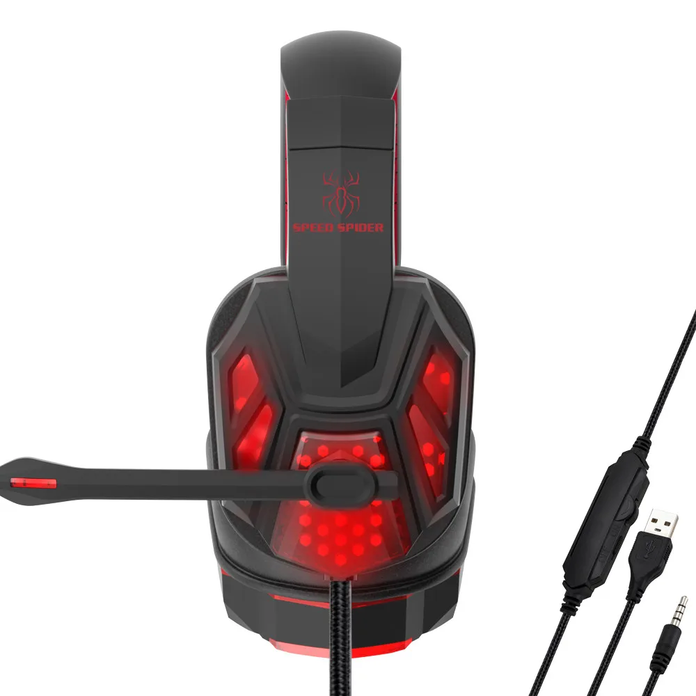 Manufacturer Wholesale Best Custom Gaming Headset 50MM PC Usb Headphone