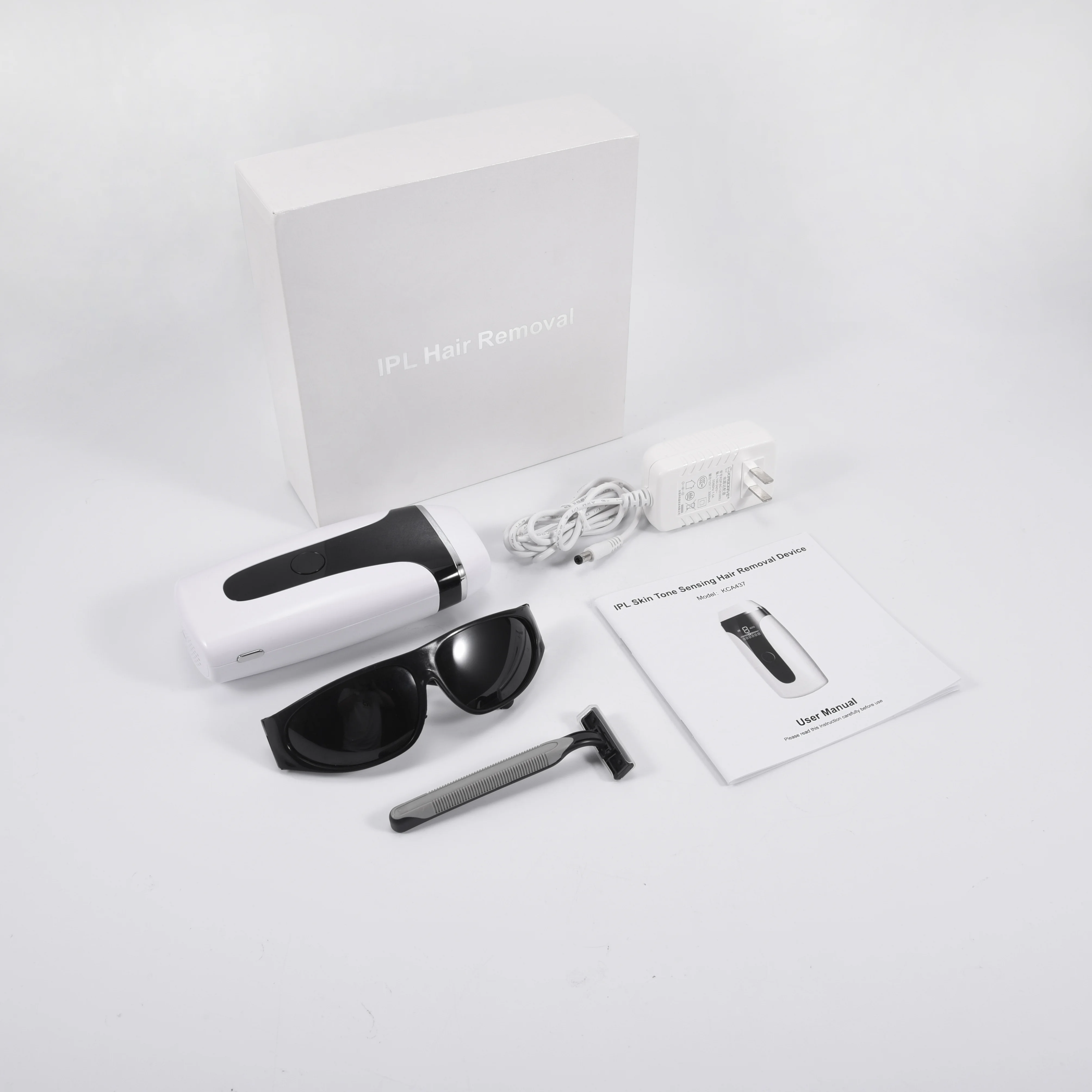600000 Flashes ipl epilator home use professional female laser epilator with with  Skin tone  sensor  Permanently  Hair Removal