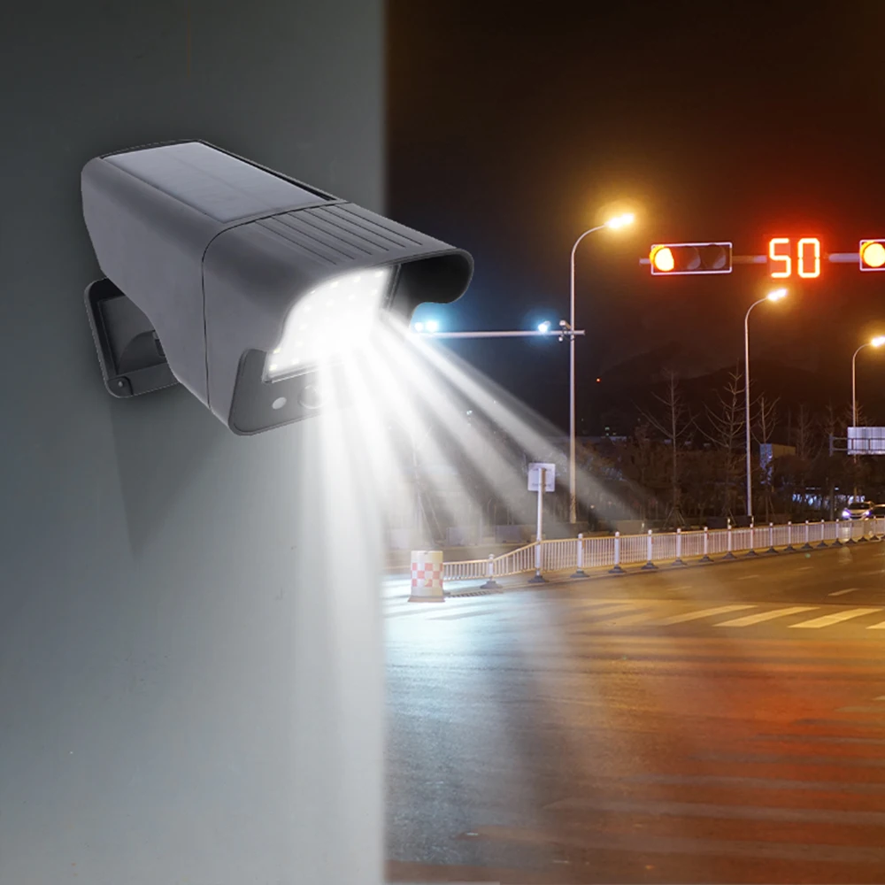 New Design Adjustable Outdoor Waterproof Solar Powered Outdoor Wall Led Garden Security Flood Light Motion Detector Sensor