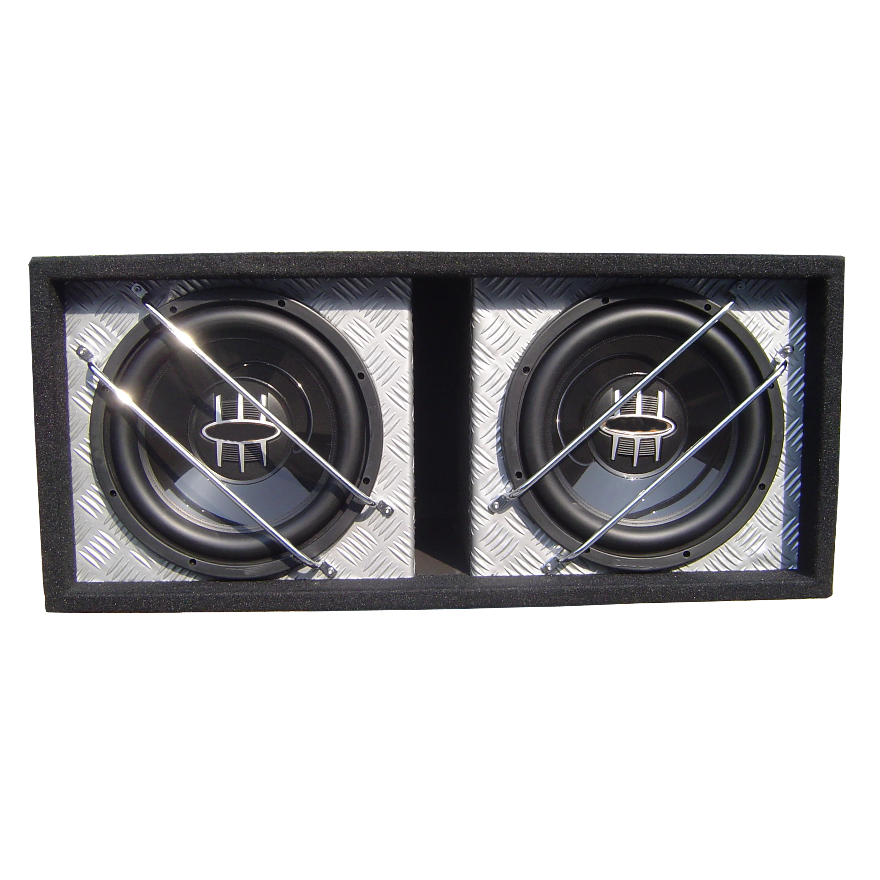 Passive Subwoofer Enclosures MDF Speaker Box Vented Speaker Box For Vehicle Enclosure Double Woofers