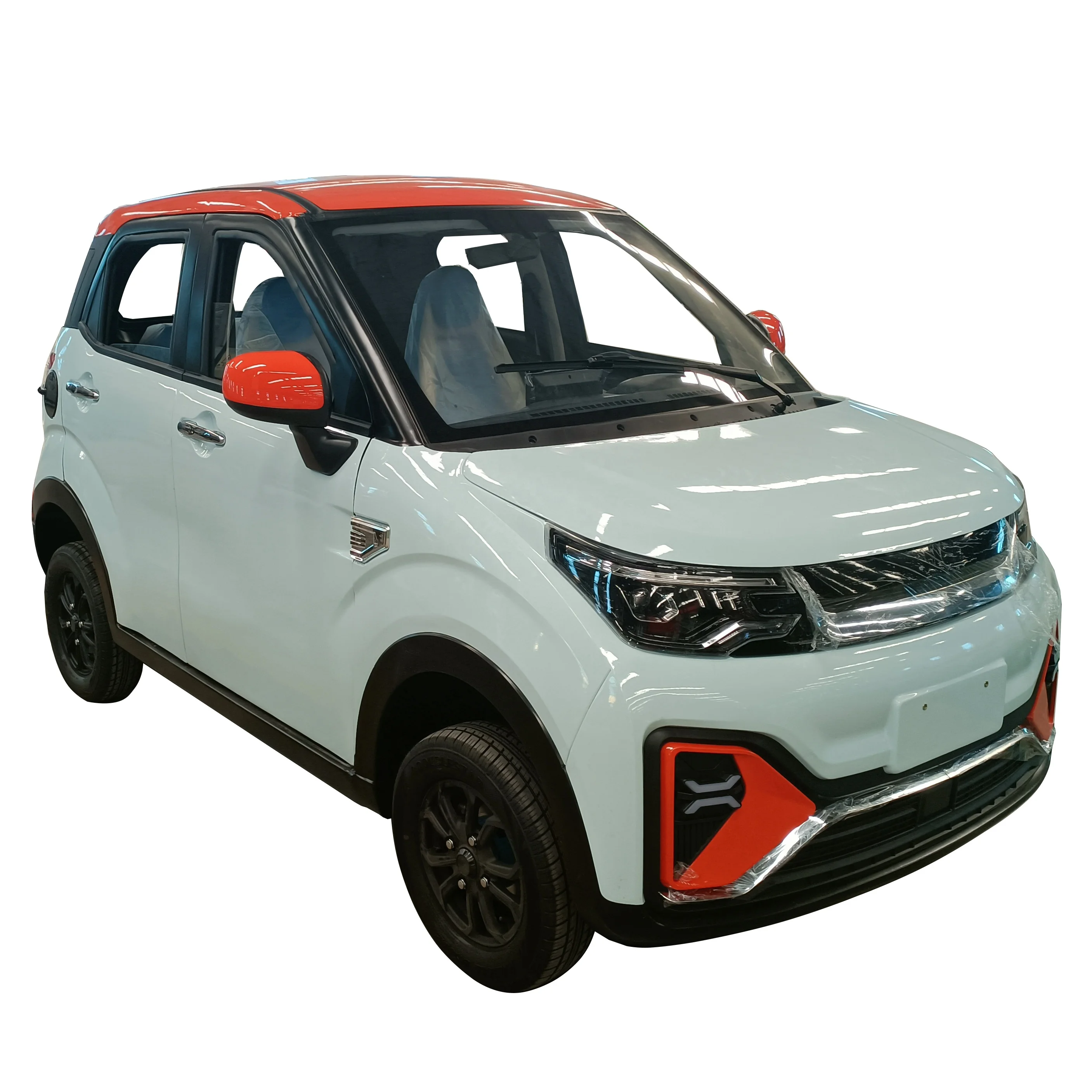 cheapest right hand drive hyper electric car ce l6e electric wheel car 65kw made in china