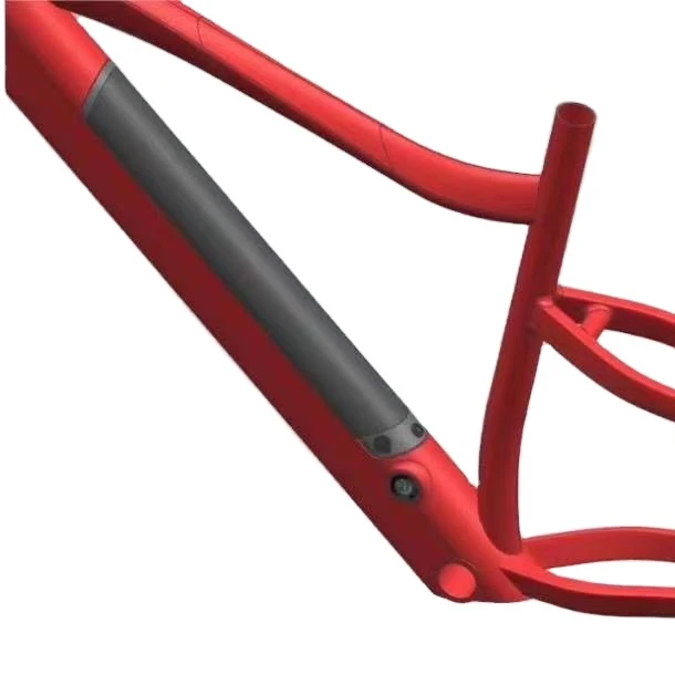  Чехол для аккумулятора EEL Ebike 30 ячеек 18650 дюйма л грубая труба с предохранительным замком 36 В коробка электрического