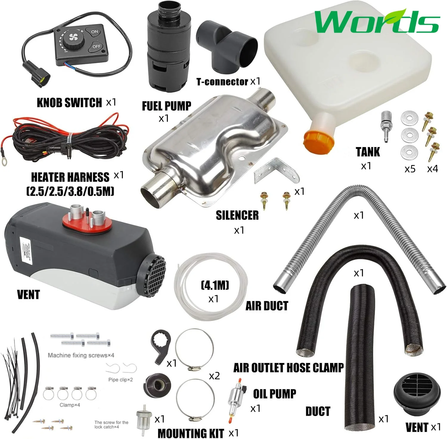 110v 220v  heater air  remote control portable parking heater for car rv house motorhome webasto 12v diesel diesel heater