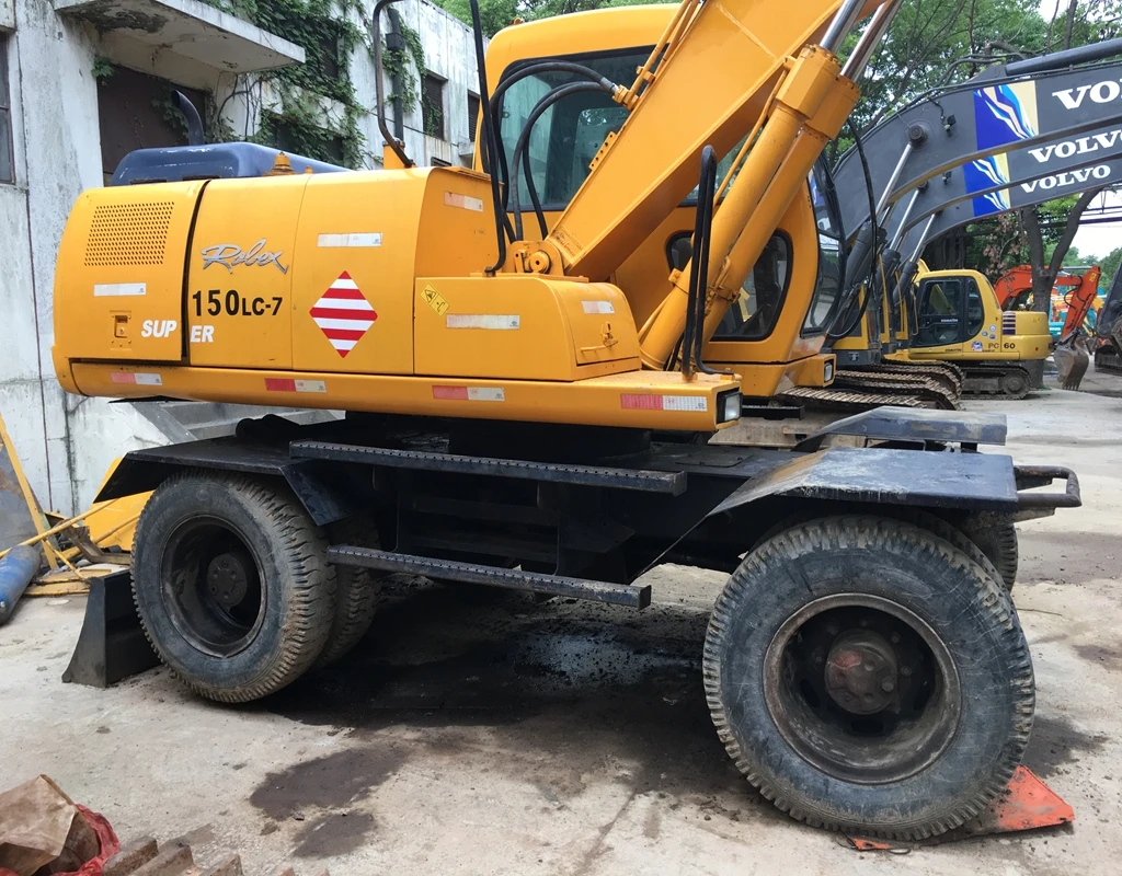 Used Hyundai R150W-7 Wheel Excavator for sale