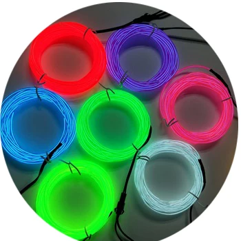  Провод Hilo Neon Luces светящийся неоновый кабель Tira Luz Led USB