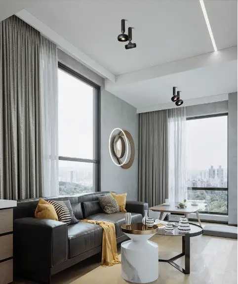 Новый дизайн, вращающийся Точечный светильник без оправы, мини-Светодиодный точечный светильник для выставочного зала, виллы