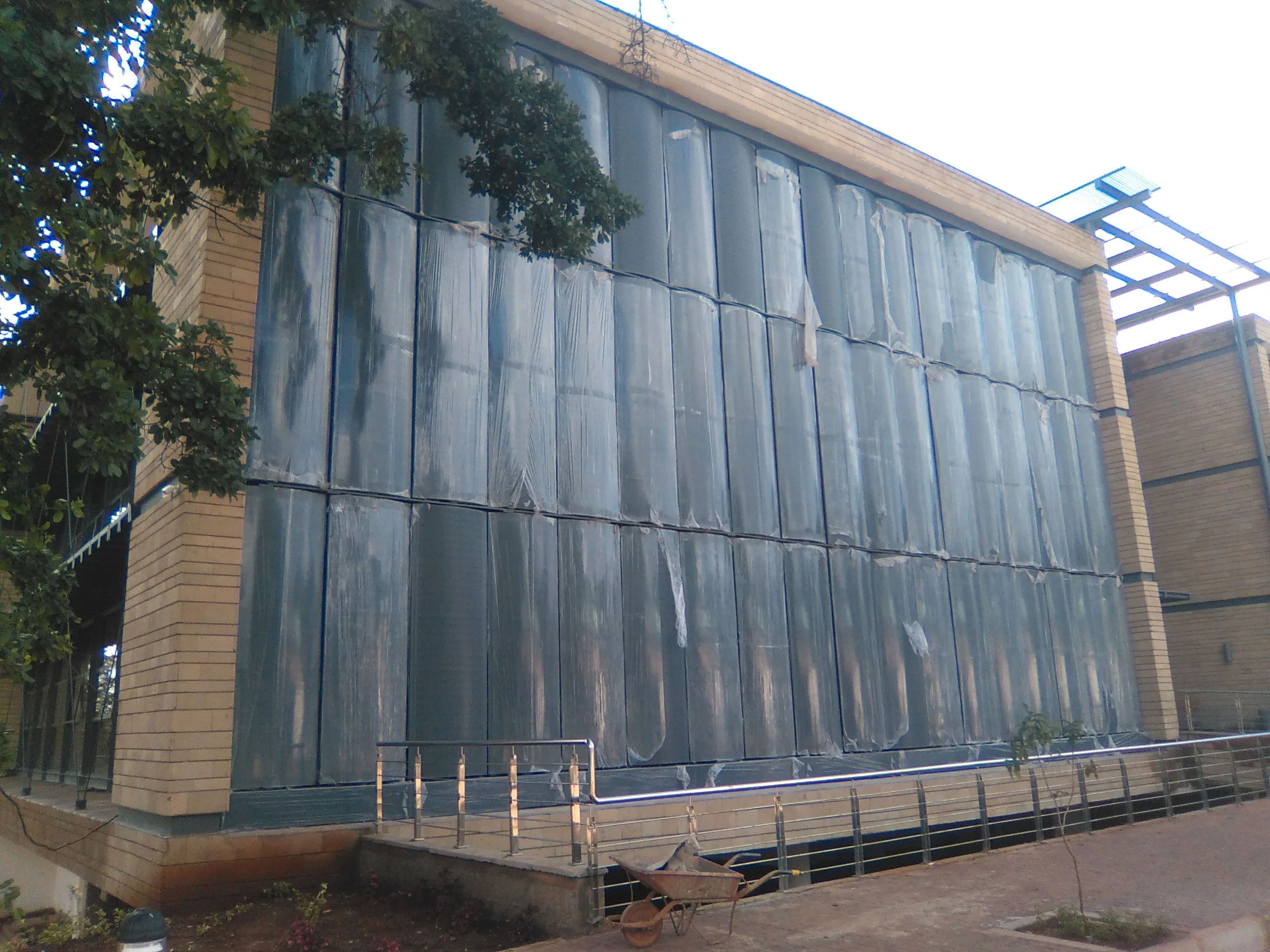 Outdoor Exterior Project 360 Degree Automatic Motorized Ventilation Aluminium Sun Shade Louver Shutter