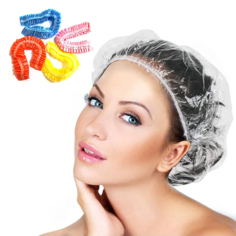 Одноразовый обувной чехол с следующими материалами: PE ухо защитные колпачки для Краска для волос краска для волос использования