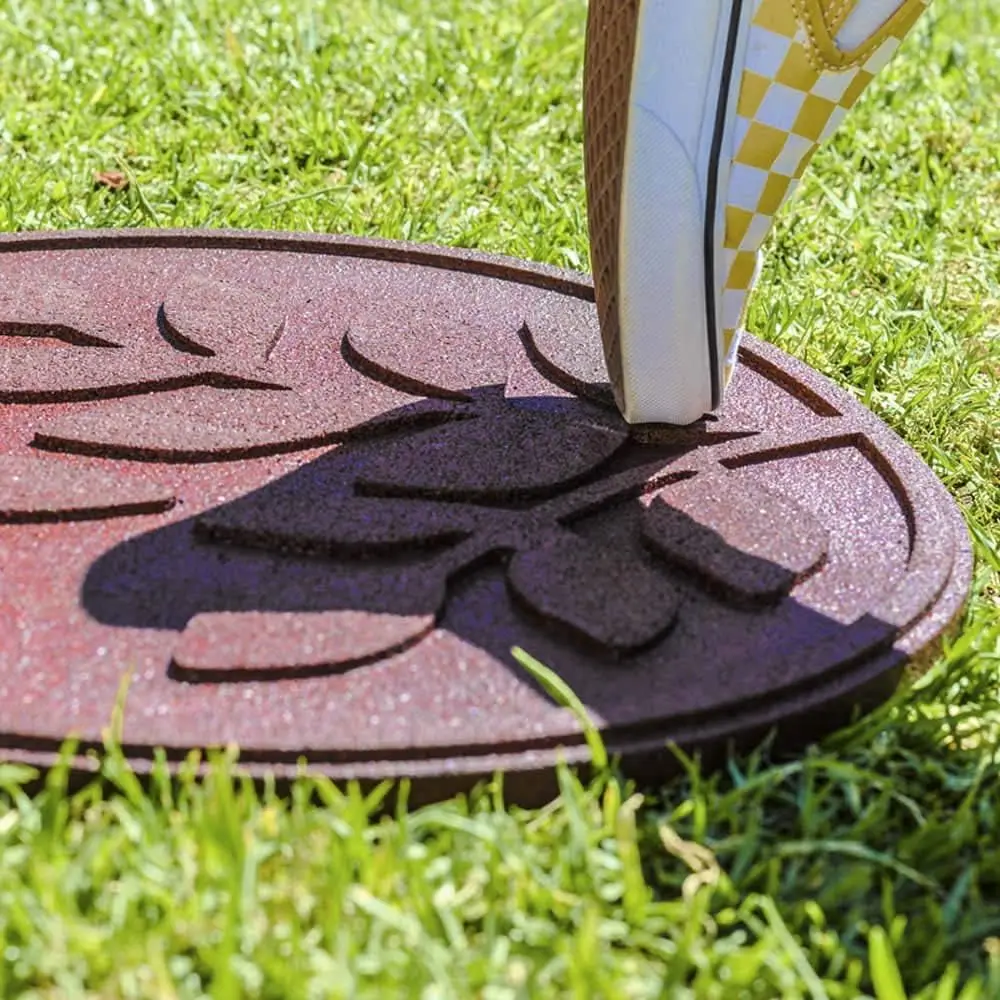 Outdoor interlocking rubber flooring brick for horse barn patio backyard paver walkway rubber brick