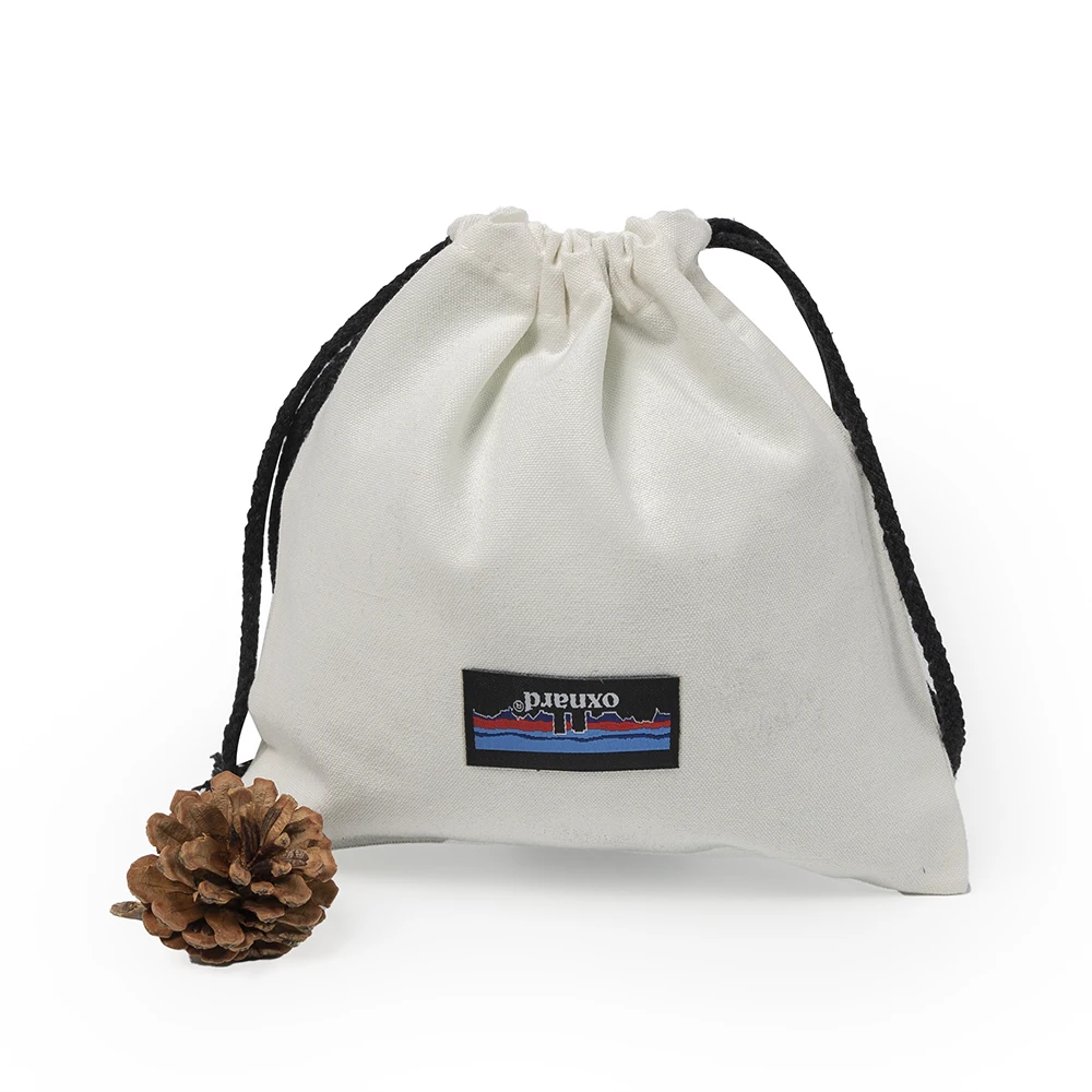Factory Price Canvas Cotton Drawstring Shoe Bags Custom Cloth Dust Filter Bag Dustbags For Shoes