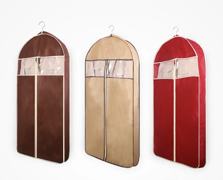Thickened Three-Dimensional Dustproof Cover Wedding Gown Hanging Garment Cover Biodegradable Garment Packing Bags