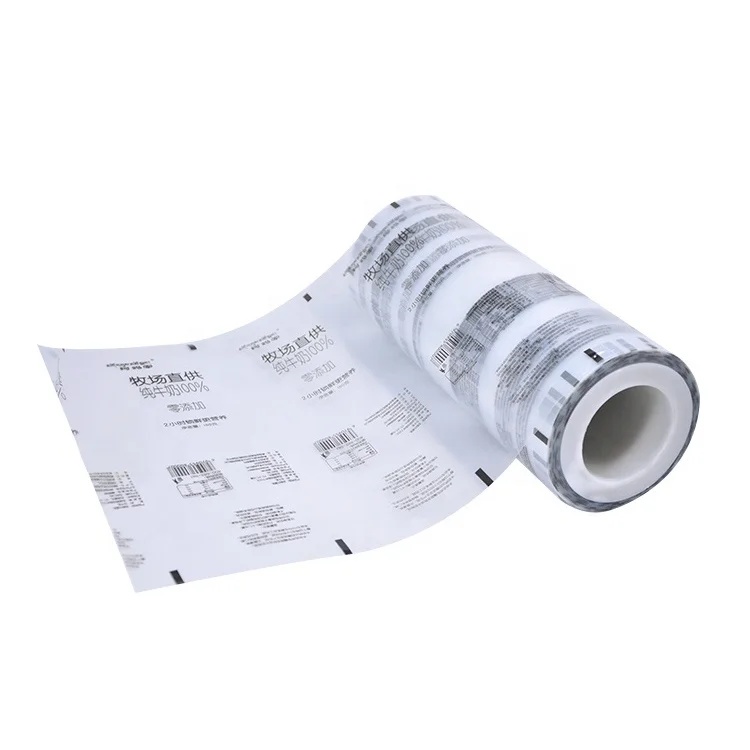 customised logo recyclable plastic pe / pe laminated food packaging film in roll for Canada sustainable water sachet film