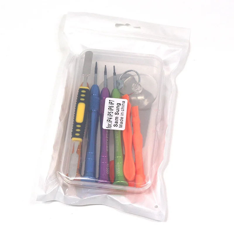 Factory Direct Sale 11 in 1IP4 and IP5 mobile phone repair tools, mobile phone repair kit, mini screwdriver
