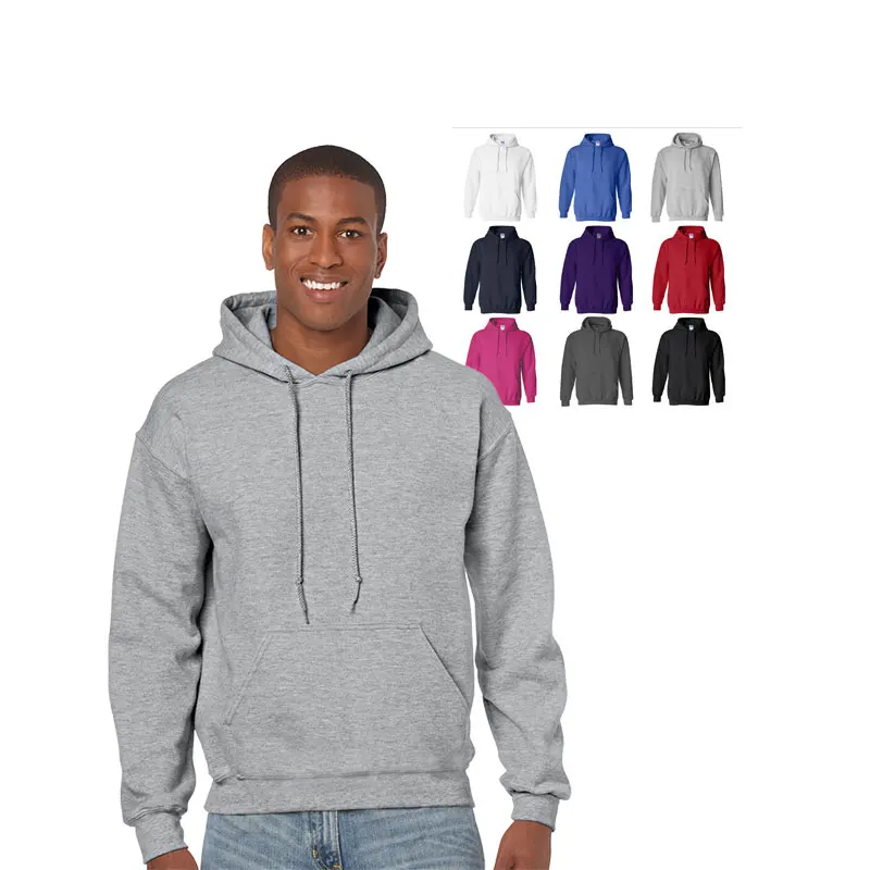 
Wholesale Winter wear 100% Cotton French Terry Sweatshirt Plain Pullover Custom Hoodie Men with Print Logo 