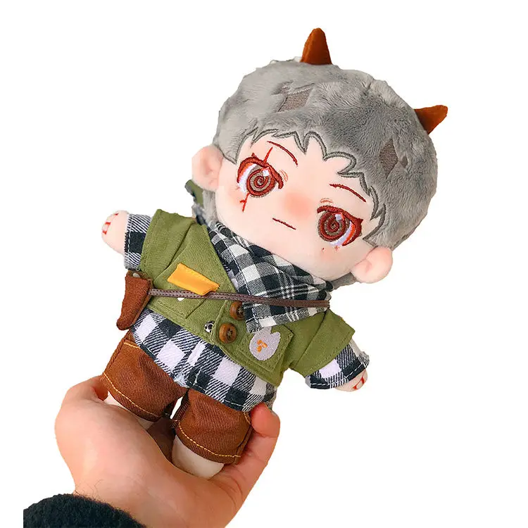 New Fashion Lovely Stand Up Custom Small Plush Dolls Custom Korean Star Doll Kpop Plush Idol Doll