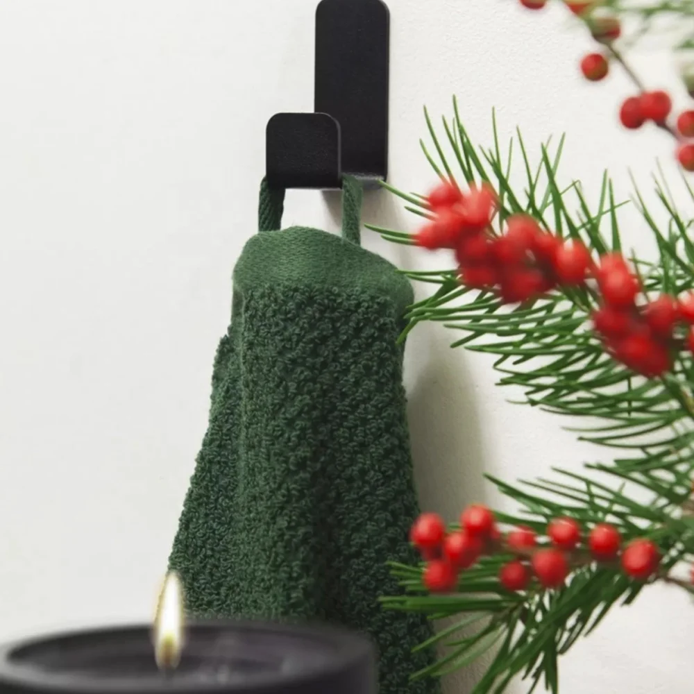 Lakeso Clothes Hook Kitchen Hooks self Adhesive Towel Hooks  Metal Hanger Rack