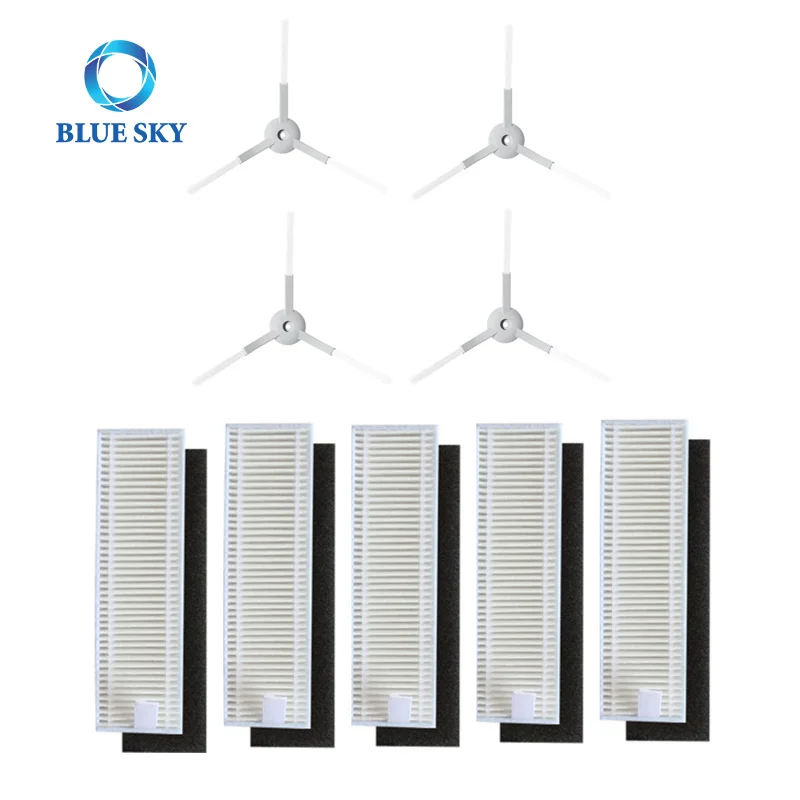 Main Side Brush HEPA Filter Compatible with Tefal Rowenta Explorer X-Plorer Series 95 RG7975WH RG7987 Robot Vacuum Cleaner