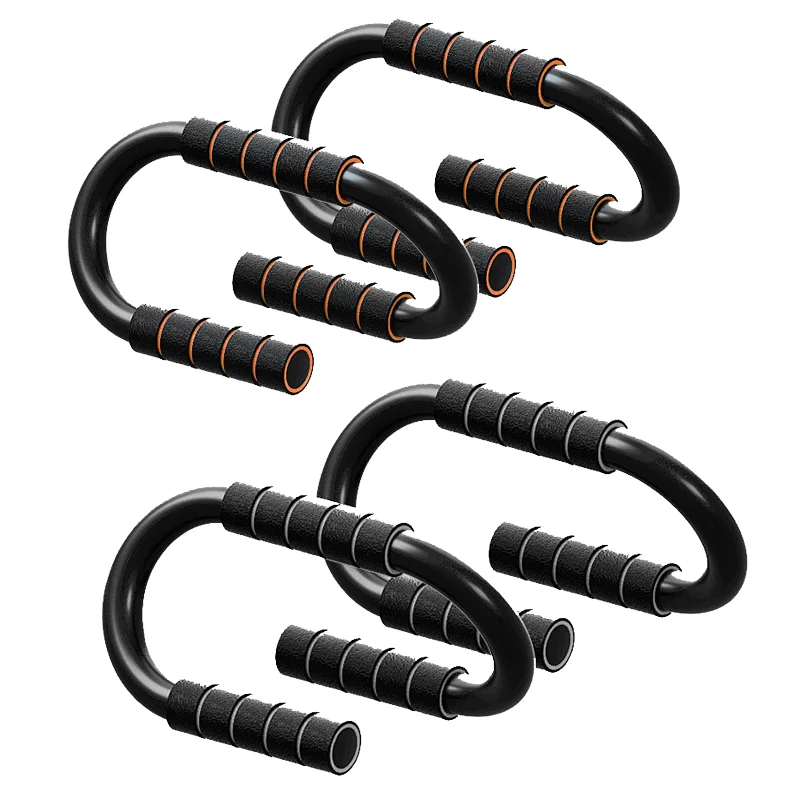 China wholesale steel push-ups stands bars for body building abdominal exercise chest muscles training