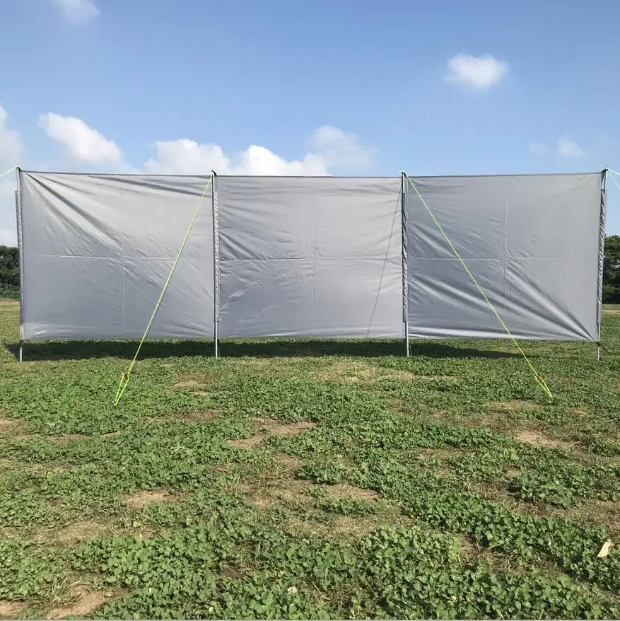 Wind break sun shade for beach for for cooking sunscreen Best waterproof outdoor travel lightweight visible PVC screen sun shade