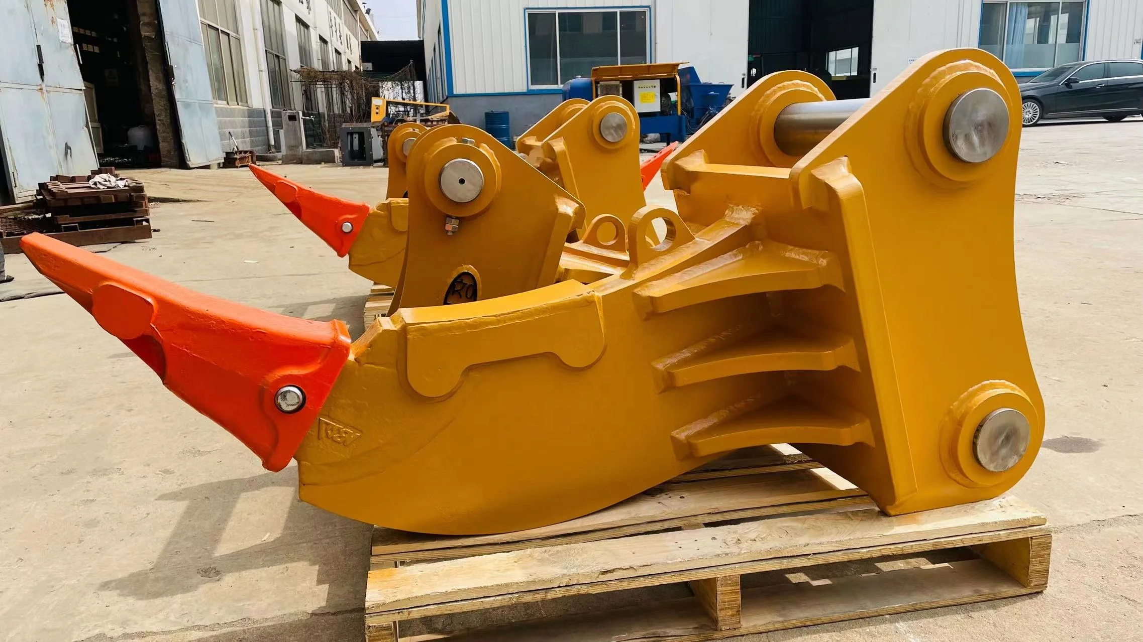 Weixiang Newly Designed And With Rock-breaking Alternative Function 2 To 85 Ton Ripper For Kubota Kx057-4 Kx080