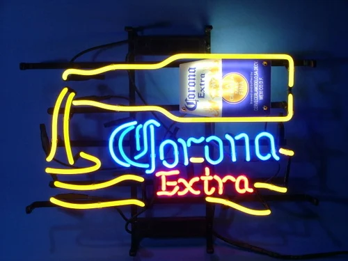 Oem china suppliers car garage glass custom neon sign vintage metal can las vegas neon light sign