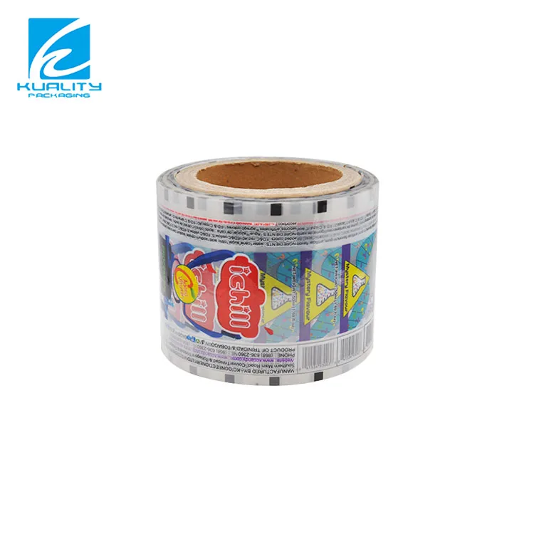 Food packaging plastic roll wrapping for fruit jelly stick pack film