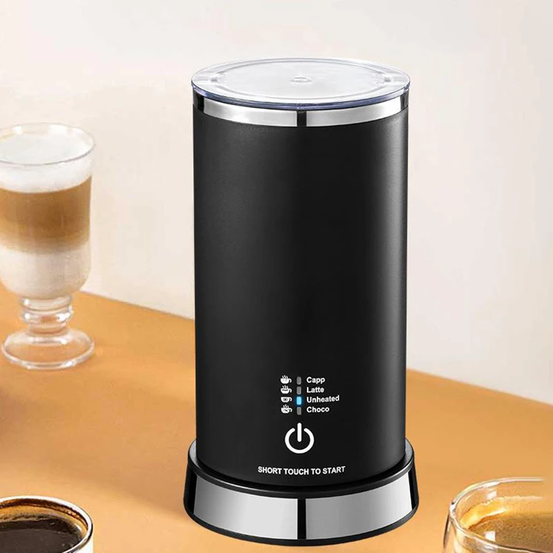 Automatic One-button Steamer Heating and Warming Milk Foam Shaker Electric Heat Milk Frother