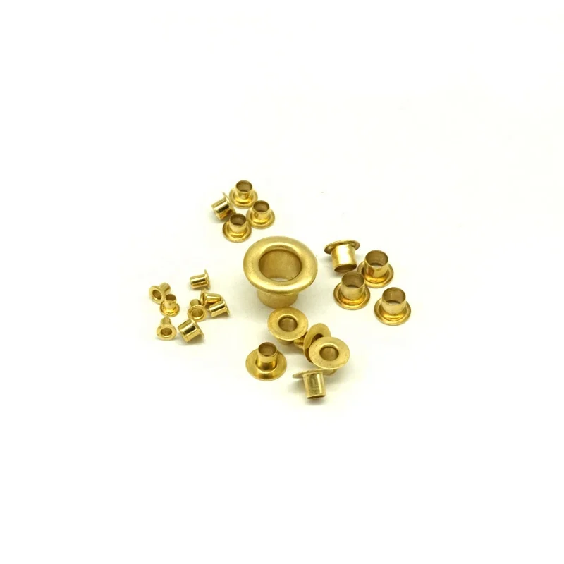 Factory supply M2.3 M2.5 antirust brass rivets eyelet hollow rivet for PCB