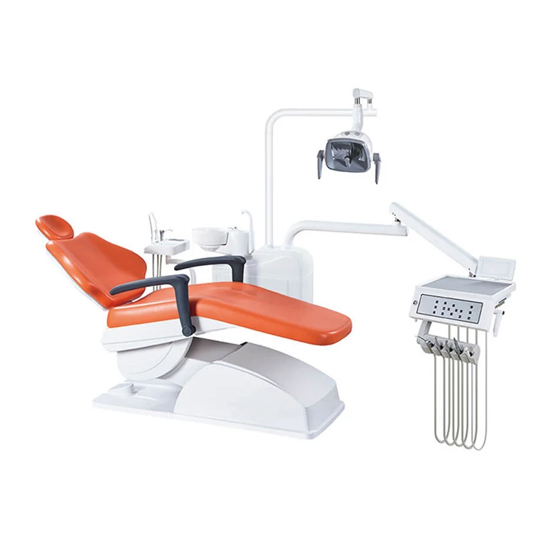 New Type Dental Clinic Equipment Double Water Bottle Dental Unit Dental Chair European Standard For Dental Clinic