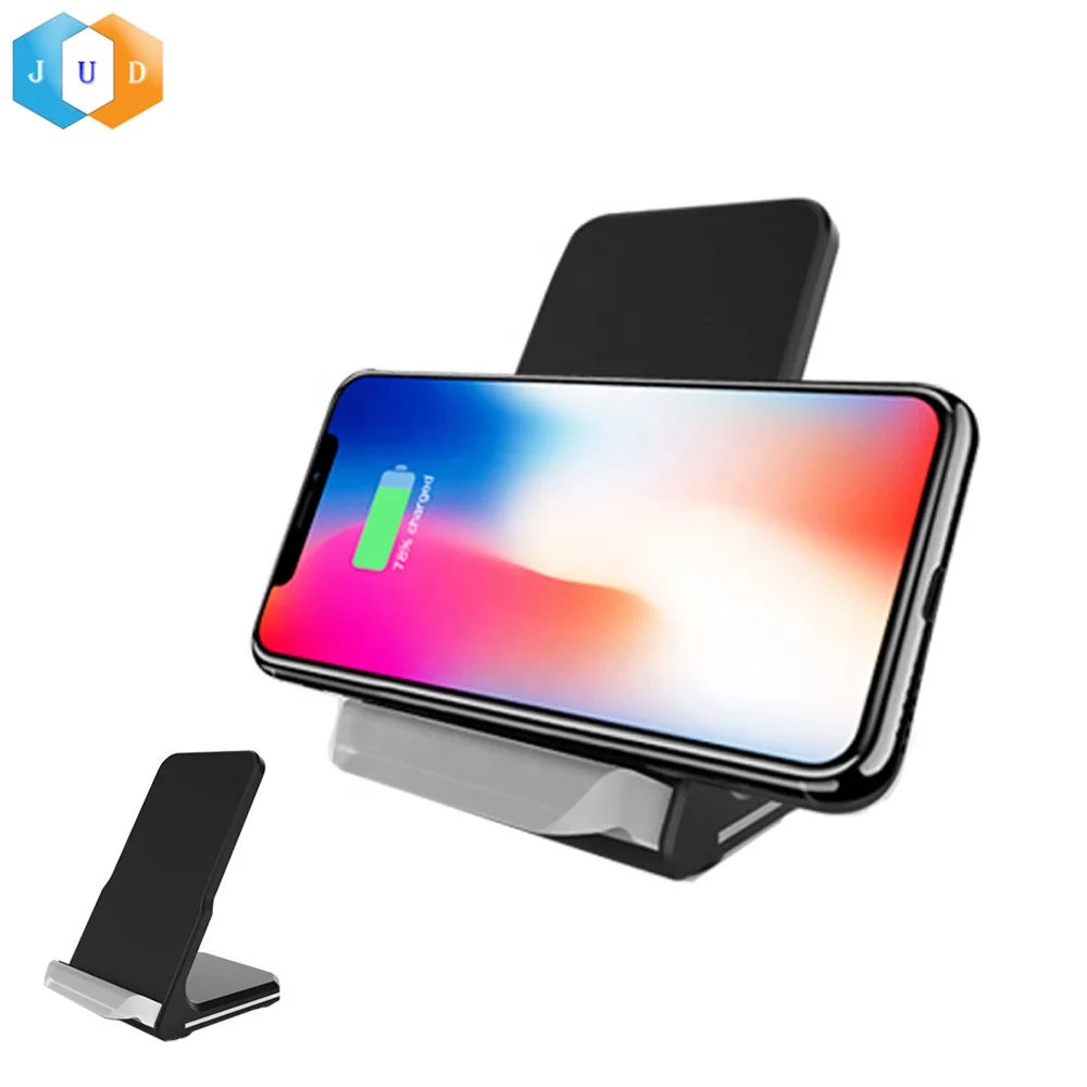 2022 Wholesale 10W Fast Charging Stand Phone Holder Charger, Magnetic Wireless 2 in 1 Charge Stand, Qi Wireless Charging Stand