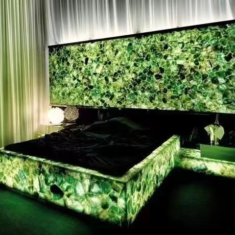 Premium Quality Luxury Marble Semi Precious Stone Gemstone Slabs