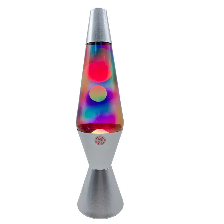 2021 Modern Design Large Bulb Lava Lamp with LED USB Colorful and White Aluminum Body Switch Control for Residential Use