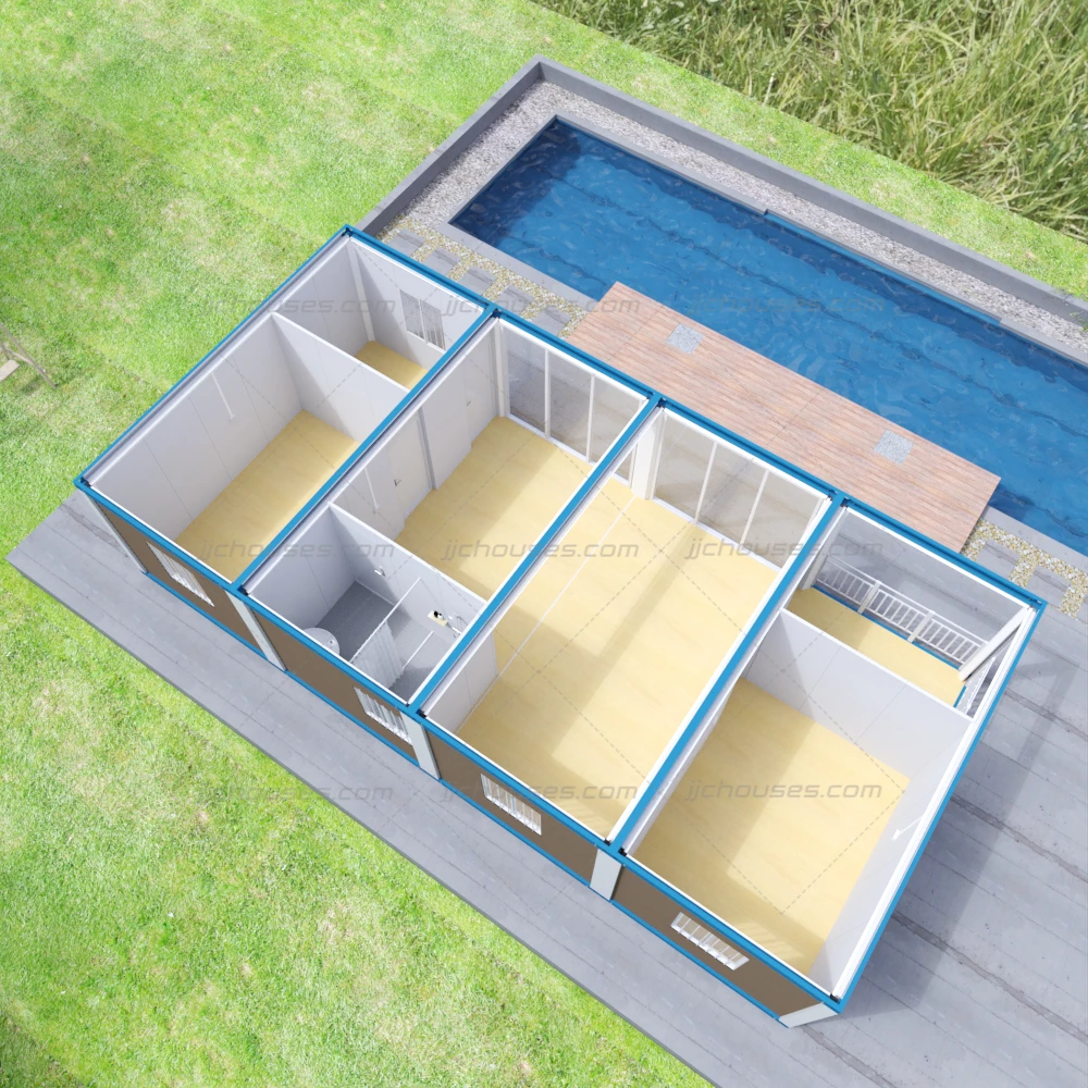 portable container homes for sale,Assemble prefab 4 bedroom container home house casa contenedor de 40 pies