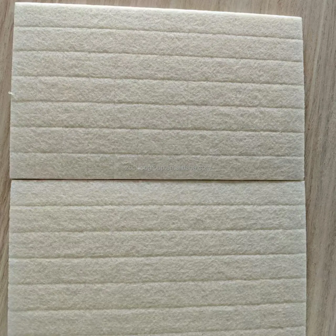 Wholesale Price Custom 18*18*4+1 mm Adhesive Felt Protector Pads with Cling Foam to Protect Glass When Shipping on Sheets