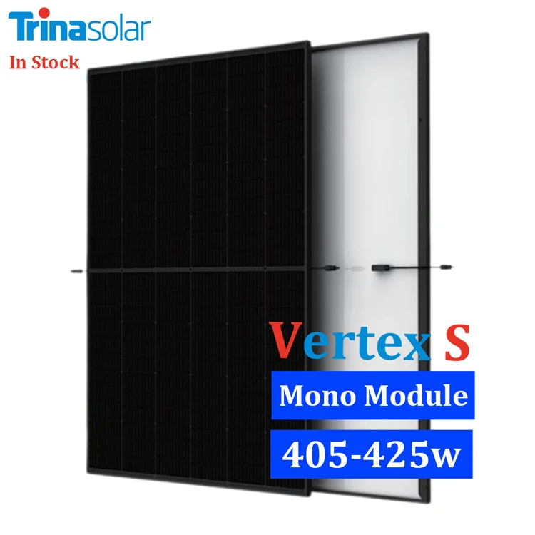 Trina vertex s 405w 410w 415w 420w 425w все черные солнечные панели trina солнечная панель 400w