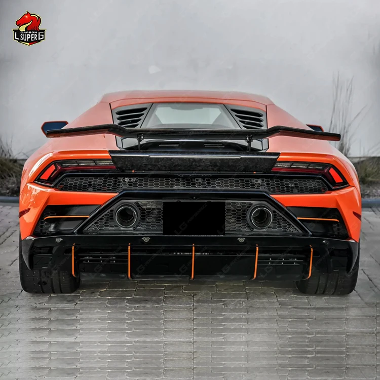 V Style Carbon Fiber Spoiler For Lamborghini LP610 Spoiler