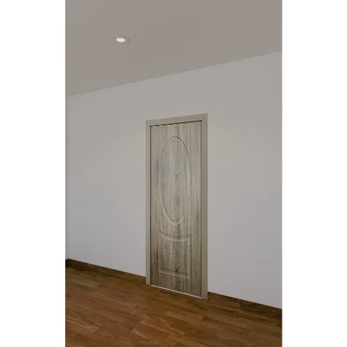 Modern Sliding Exterior Wood Door 3D Model Design High-Grade ODM with PVC MDF Materials Factory Direct for Houses in Vietnam