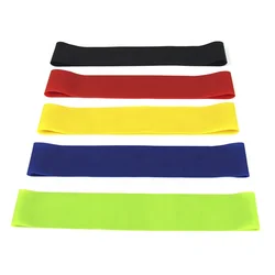 Low MOQ Multi Color OEM Good Quality Loop Multi Color Gym Fitness TPE Resistance Bands for Arm Shaping