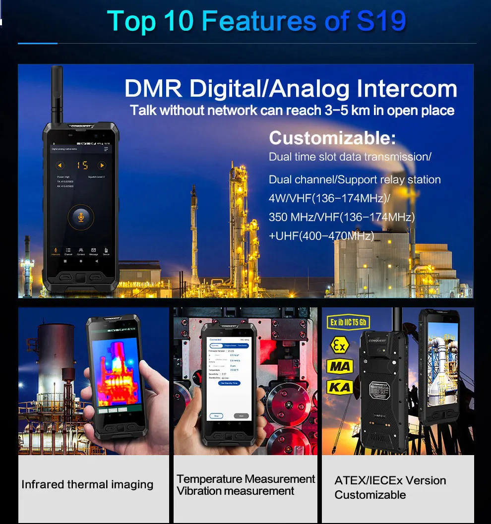 Face Unlock Dual Sim NFC Android 11 rugged mobile phone IP68 waterproof POC walkie talkie dustproof smartphone