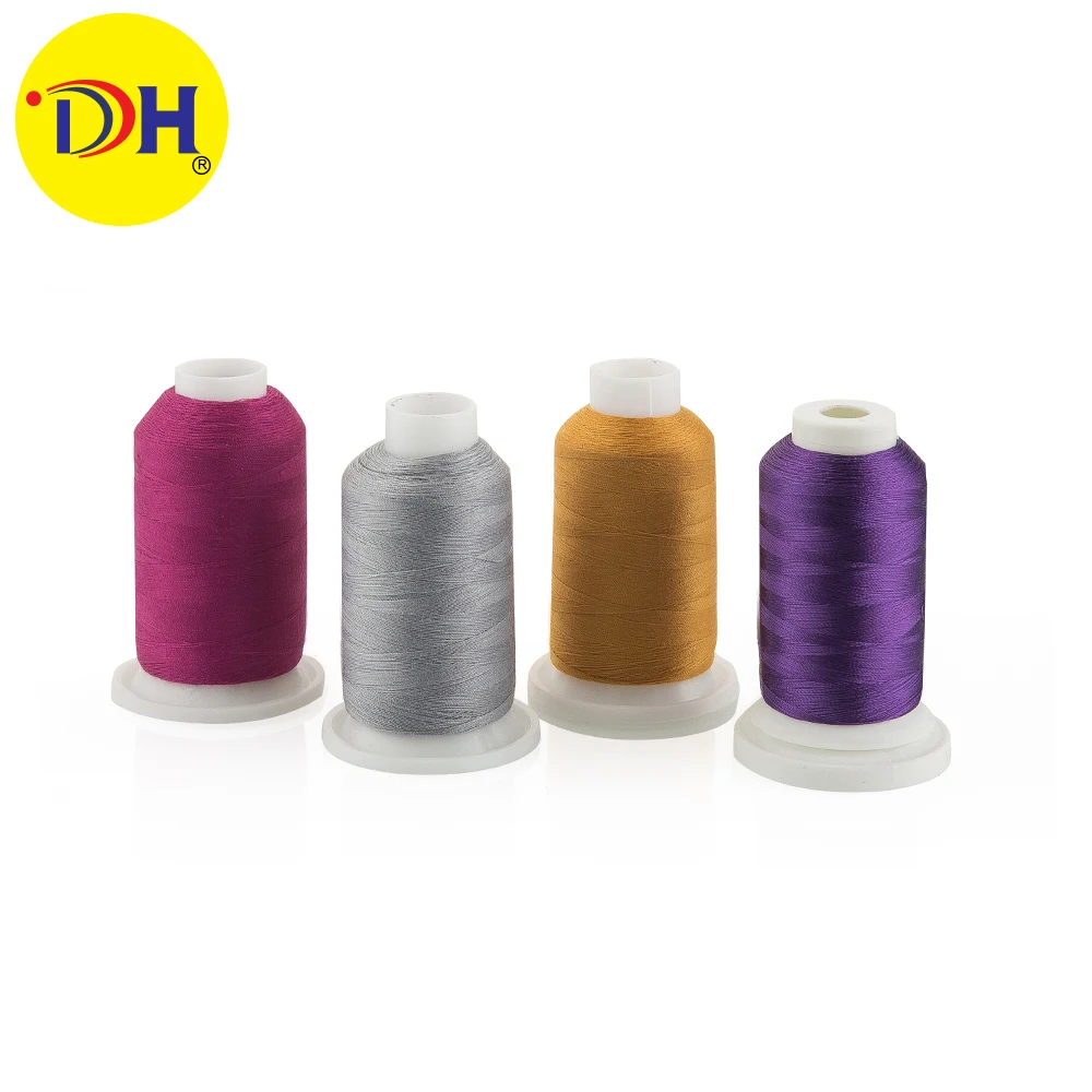 
factory supplier differfent color OEM 100% nylon material roll thread industrial sewing thread 
