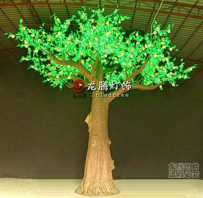 Уличные Искусственные Большие 16ft светодиодные лампы для цветения вишни сада вечеринки рождественского праздничного декора