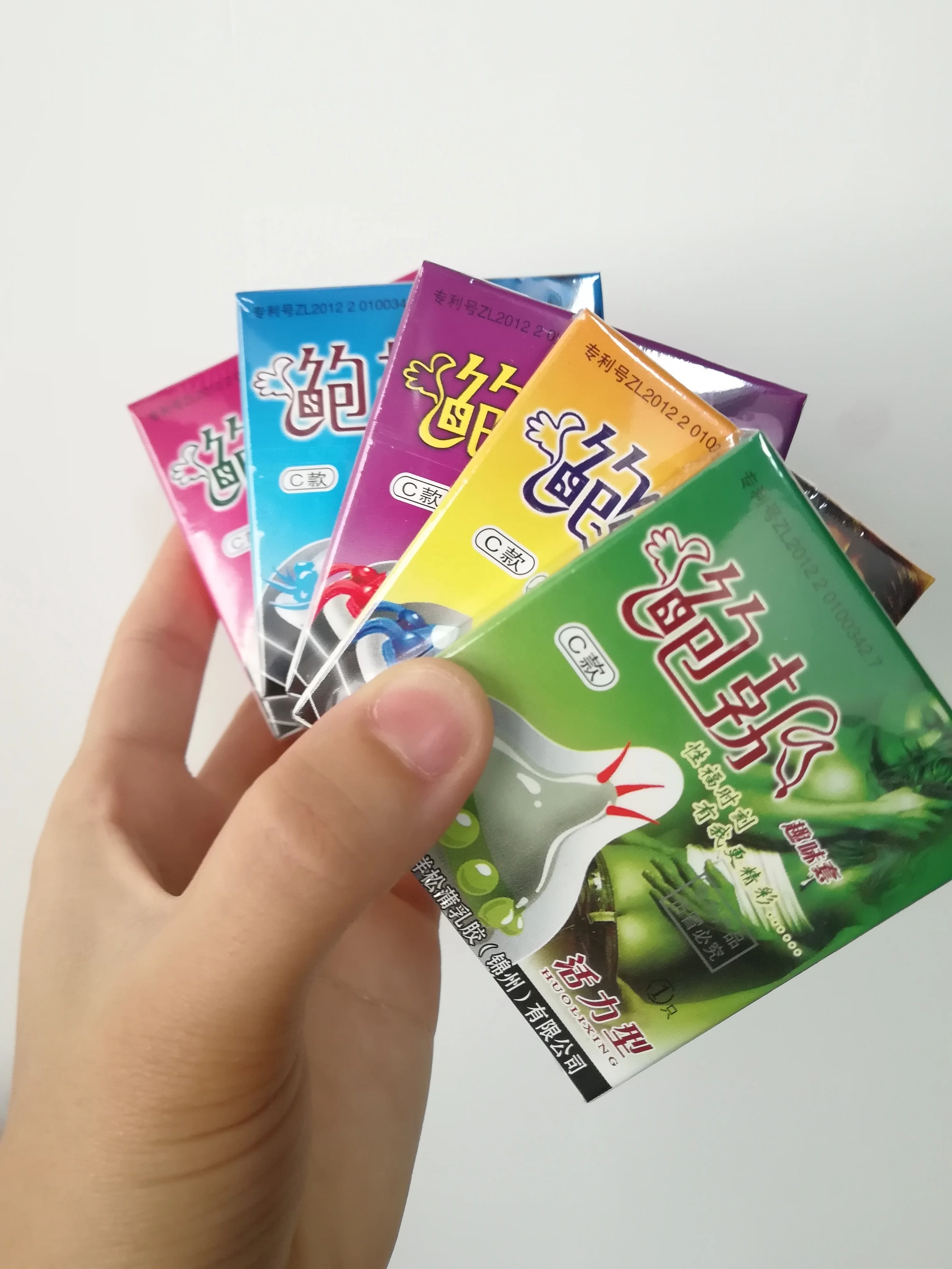 Adult Sex Product Natural Latex Condom with Super Thin,Love Acid Male Sex Long Time Delay Condom