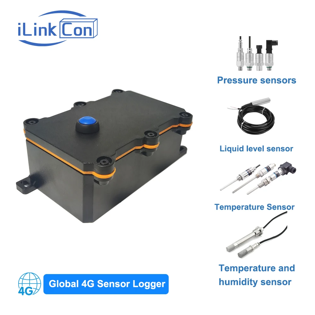 Ilinkcon 4 г 38000 мАч низкое энергопотребление (I2c/4-20 мА/0-5 В/Pt100) датчик влажности давления жидкости